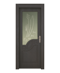 BY-104 Porte intérieure Placage pvc ou Laqué